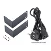 Switch Intellinet 10 portas L2+ totalmente gerido PoE++ com 8 portas Gigabit Ethernet e 2 uplinks SFP