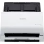 Digitalizador de documentos de secretária Canon imageFORMULA R30 sem driver, 216 x 356 mm, 600 x 600 DPI, ADF + alimentação de folhas individuais, branco, CIS, RGB LED