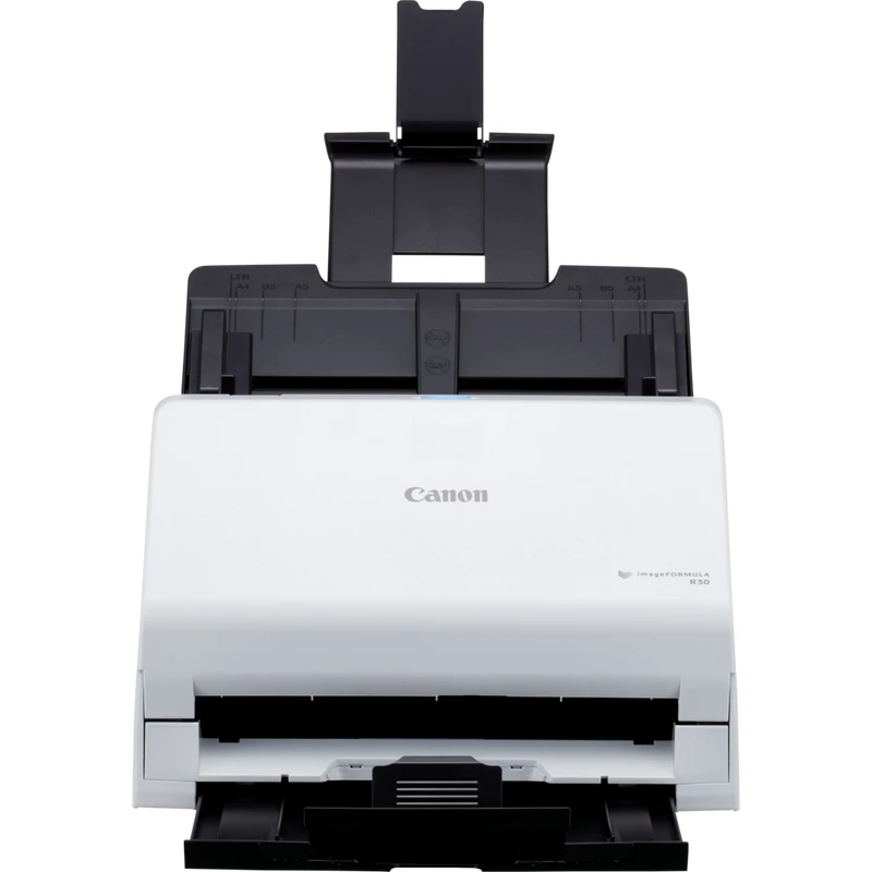 Canon imageFORMULA R30 6051C003 scanner de documentos, CIS, frente e verso, A4, 600 dpi, 25 ppm, ADF de 60 folhas, USB 2.0, sem controladores