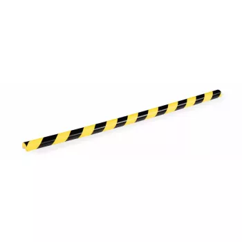 Durable C25R produto de poliuretano preto amarelo arredondado 1000 mm