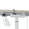 Tampo de secretária Leitz 65340001 quadrado alumínio cinzento escuro 600x800x650mm