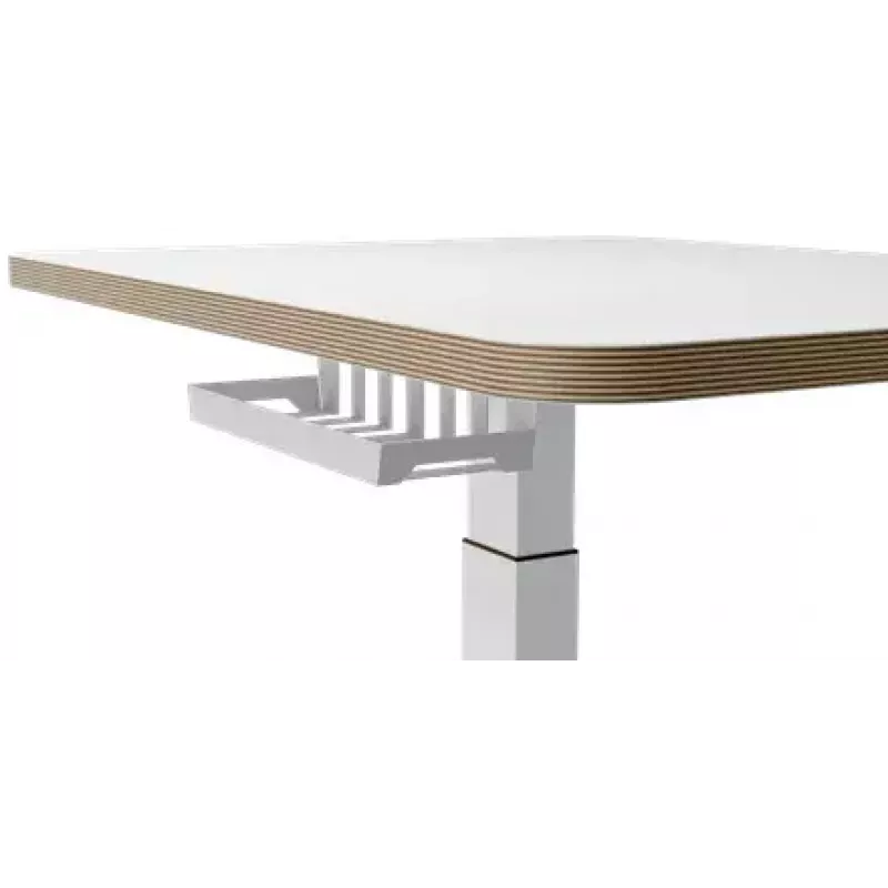 Tampo de secretária Leitz 65340001 quadrado alumínio cinzento escuro 600x800x650mm