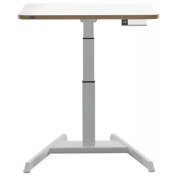 Tampo de secretária Leitz 65340001 quadrado alumínio cinzento escuro 600x800x650mm