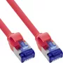 InLine 74902R cabo de rede vermelho 2 m Cat6a S/FTP (S-STP)