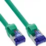 InLine 74933G cabo de rede verde 0,3 m Cat6a S/FTP (S-STP)
