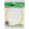 Cabo de patch InLine Cat.6A S/FTP fino TPE (LSZH) PoE, amarelo, 3 m