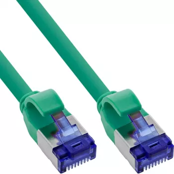 Cabo de rede InLine 74900G verde 10 m Cat6a S/FTP (S-STP)