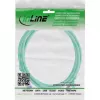 Cabo de patch InLine Cat.6A S/FTP fino TPE (LSZH) PoE, verde, 7,5 m