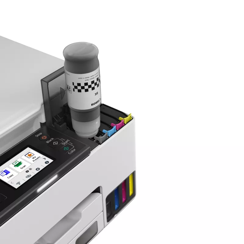 Impressora multifunções de jato de tinta Canon MAXIFY GX1050 — A4, cor, 600 x 1200 DPI, Wi‑Fi, Ethernet, duplex
