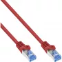 Cabo de rede InLine 72605R vermelho 5 m Cat6a S/FTP (S-STP)