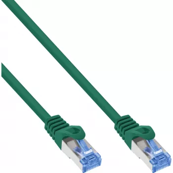 Cabo de rede InLine 72602G verde 2 m Cat6a S/FTP (S-STP)