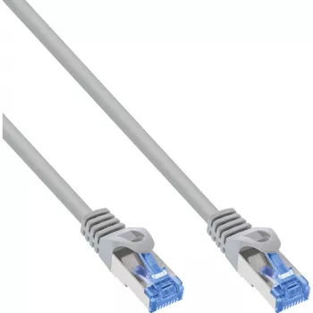 Cabo de rede InLine 72605 cinzento 5 m Cat6a S/FTP (S-STP)