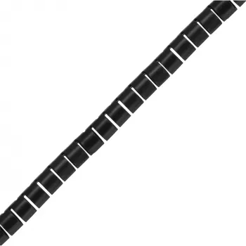 Calha para cabos InLine flexível 10 m preto 10 mm para secretária e parede