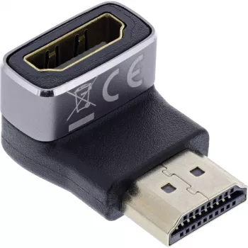 Adaptador HDMI InLine 17991F HDMI A preto cinzento dourado