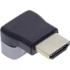 Adaptador HDMI InLine 17991F HDMI A preto cinzento dourado