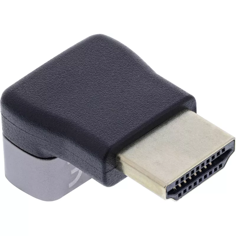 Adaptador HDMI InLine 17991F HDMI A preto cinzento dourado