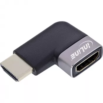 Adaptador HDMI InLine 17991E preto cinzento dourado