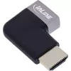Adaptador HDMI InLine 17991E preto cinzento dourado