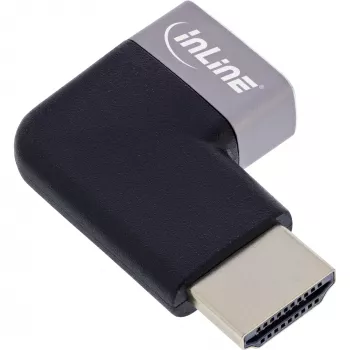 Adaptador HDMI InLine 17991E preto cinzento dourado