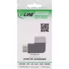 Adaptador HDMI InLine 17991E preto cinzento dourado