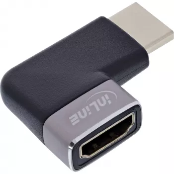 Adaptador HDMI InLine 17991D preto cinzento dourado