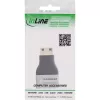 Adaptador de cabo InLine 17991C HDMI A Mini HDMI C preto, cinzento