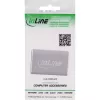 Adaptador HDMI InLine 17991A cinzento com banho de ouro