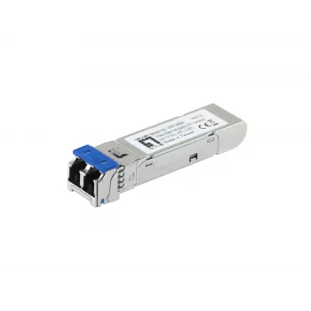 Transceptor SFP industrial LevelOne 2,5 Gbit/s monomodo, 40 km, 1550 nm, -40 °C a 85 °C