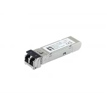 Transceptor SFP multimodo LevelOne 2.5 Gbps, 300 m, 850 nm, fibra ótica, 2500 Mbit/s, SFP, LC, 50/125 µm, 300 m