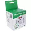 Adaptador de ficha Tipo F InLine 16471C 2x Tipo C + Tipo F Branco