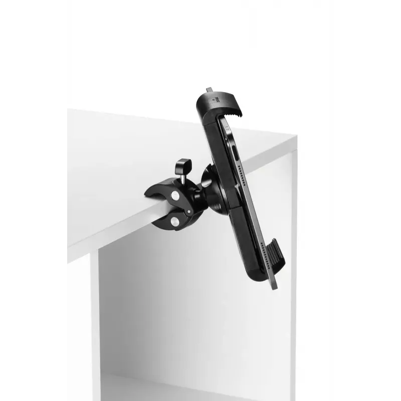 Suporte passivo Durable Tought Clamp XL Computador móvel Telemóvel Smartphone Tablet UMPC Preto