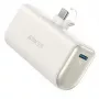 Powerbank Anker A1653021, 5 mAh, Power Delivery, 2× USB-C, 18 W, 3 A, Bege