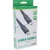 Cabo USB InLine 35902A USB4 Gen 3x2 2 m USB C Preto