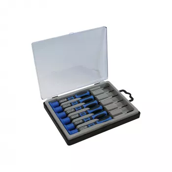 Conjunto de ferramentas InLine 43074A 6 ferramentas Chave de fendas universal 190x135x20 mm