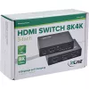 Comutador HDMI InLine 65020 3 portas 8K 60Hz HDCP 2.3