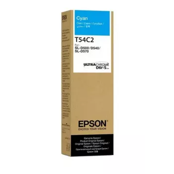 Epson T54C Garrafa de tinta Cyan, 70 ml, original (C13T54C220)