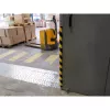 DURABLE S30R Perfil de proteção de superfícies, amarelo/preto, autoadesivo, 1 m