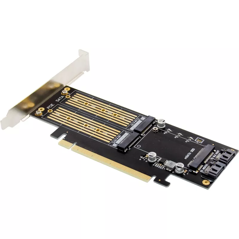 InLine 76660T Placas/adaptadores de interface Interno M.2, mSATA