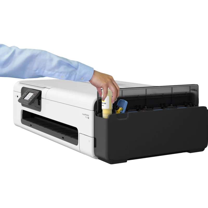 Impressora jato de tinta de grande formato Canon imagePROGRAF TC-21M — Cor, 2400 x 1200 DPI, A1, Wi‑Fi, Ethernet, 1 GB de memória