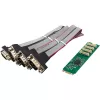 InLine 76660W Adaptador série interno M.2 macho ASIX AX99100 4 Gbit/s