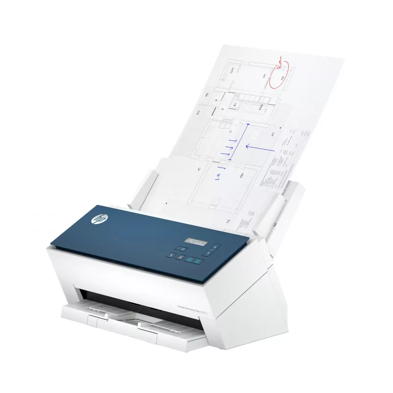Scanner de folhas HP ScanJet Enterprise Flow 9000 s1 600 x 600 DPI