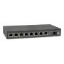 LevelOne GEP-0925 Switch de rede não gerido 2.5G Ethernet (100/1000/2500) Power over Ethernet (PoE) Preto