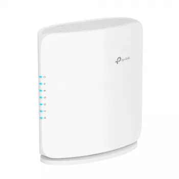 Router Wi-Fi TP‑Link Archer BE450 — Dual‑Band (2,4/5 GHz), Wi‑Fi 7, Multi‑Gigabit Ethernet, 5x LAN, USB, branco
