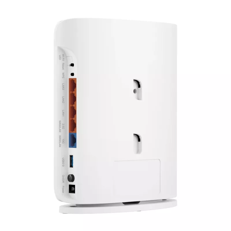 Router Wi-Fi TP‑Link Archer BE450 — Dual‑Band (2,4/5 GHz), Wi‑Fi 7, Multi‑Gigabit Ethernet, 5x LAN, USB, branco