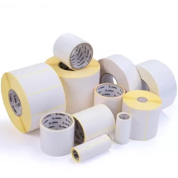 Rolo de etiquetas Zebra 3004608 branco etiqueta de impressora autoadesiva