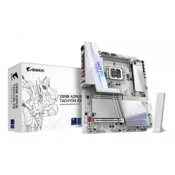 Placa-mãe Gigabyte AORUS Z890 TACHYON ICE - Chipset Z890 - LGA1851 - E-ATX