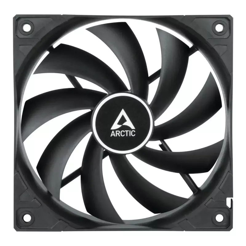 ARCTIC F12 PWM Ventoinha de caixa, 120 mm, preto, pack de 5 (ACFAN00145A)