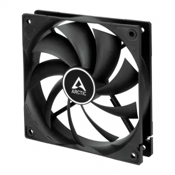 ARCTIC F12 PWM Ventoinha de caixa, 120 mm, preto, pack de 5 (ACFAN00145A)