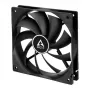 ARCTIC F12 PWM Ventoinha de caixa, 120 mm, preto, pack de 5 (ACFAN00145A)