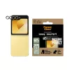 Proteção de objetiva de câmara PanzerGlass PicturePerfect para Samsung Galaxy Z Flip7 FE — vidro temperado, silicone, transparente, 1 unid.